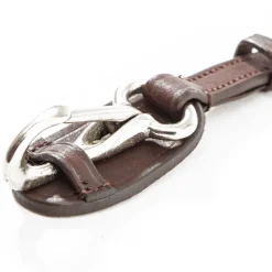 Backenstücke geöltes Leder "EveryDay"-Karabiner