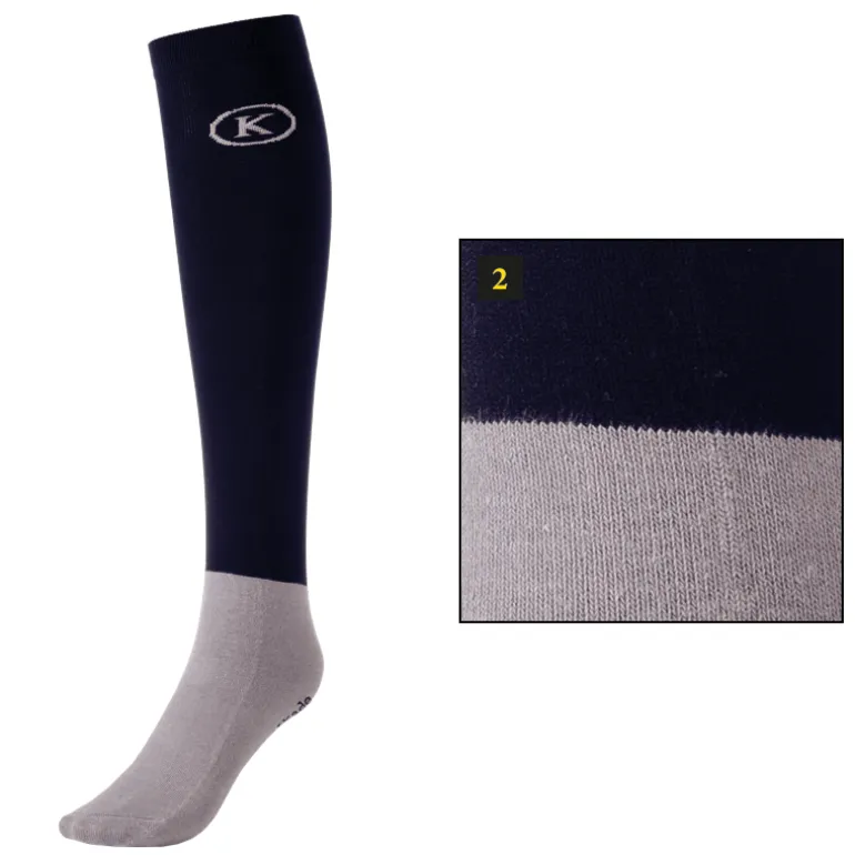 Dünne Kniestrümpfe "KavalSocks Smart"-1P.