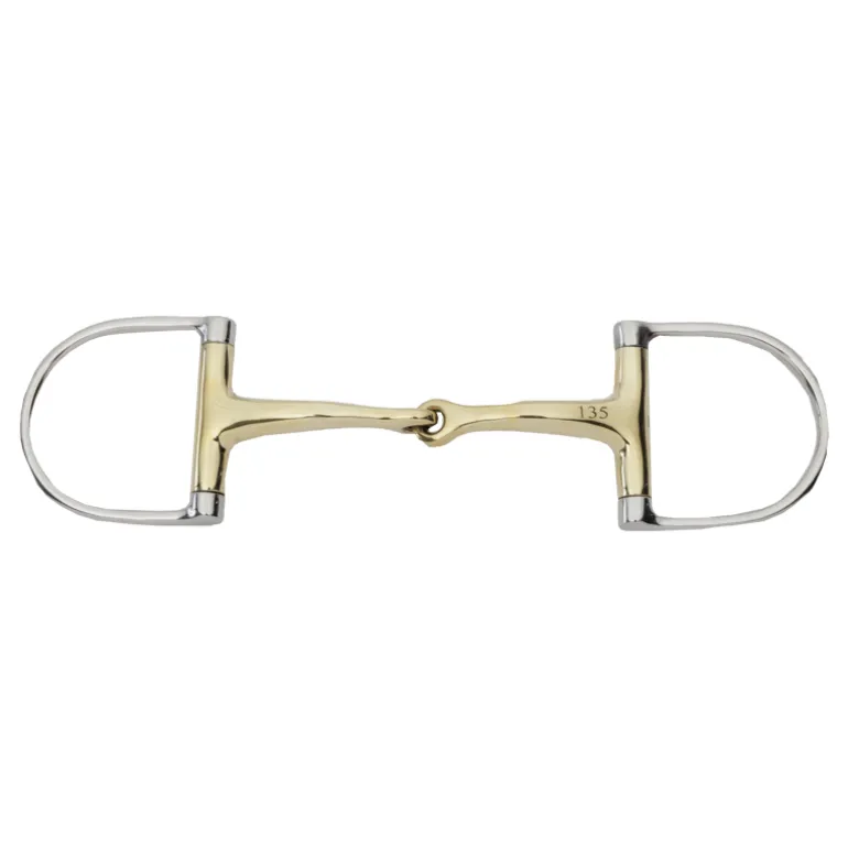 D-Ring Gebiss "KavalBit" 16mm - einfach gebrochen