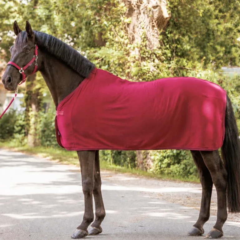 Fleece-Abschwitzdecke "Noble"
