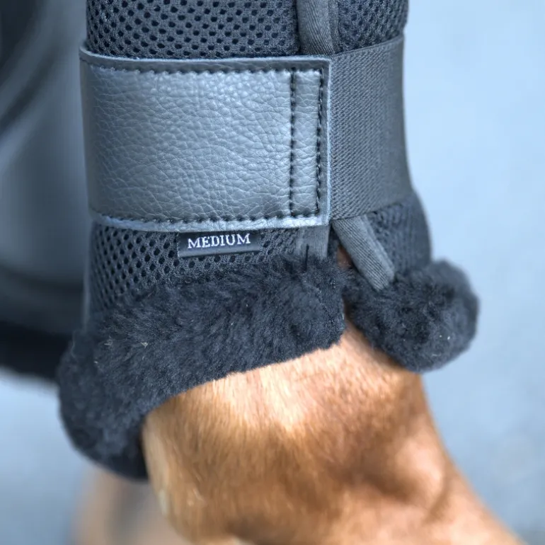 Gamaschen "Anatomic Mesh"-Kunstfellrand