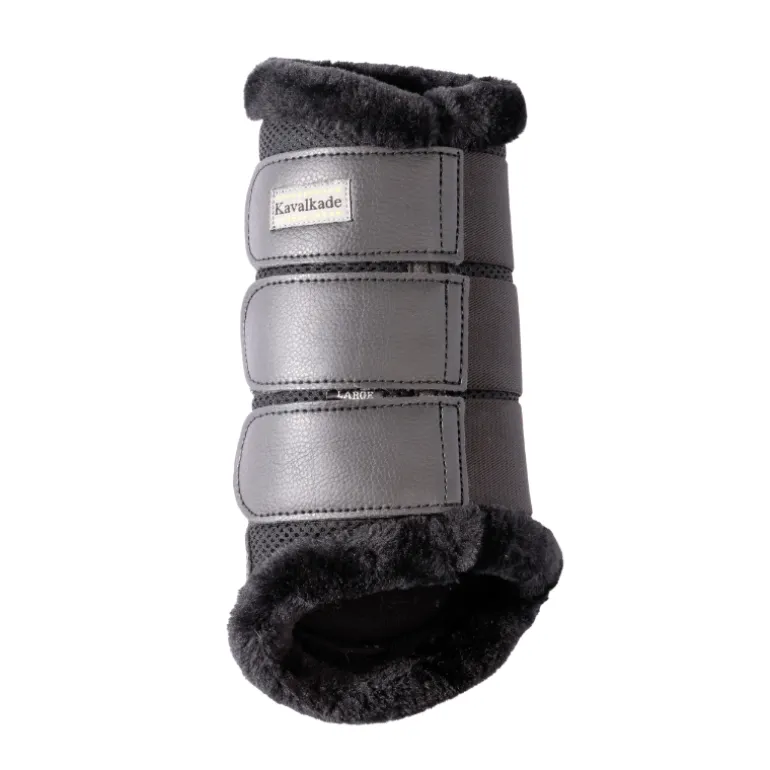 Gamaschen "Anatomic Mesh"-Kunstfellrand