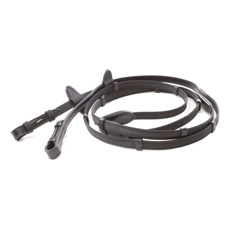 Gummierte Zügel mit Zaumhaken - 16mm - 5St.