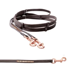 Gummierte Zügel - 16mm - 5St. - Karabiner-Island