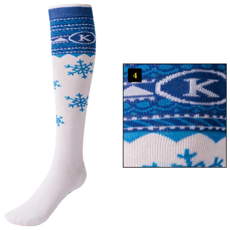 Kniestrümpfe "KavalSocks Christmas"-1P.
