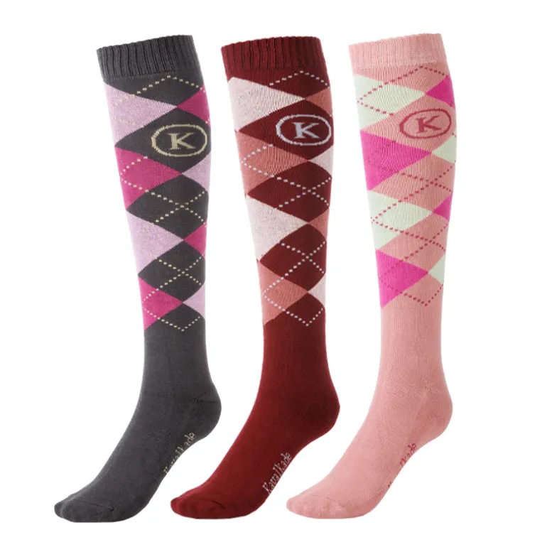 Kniestrümpfe "KavalSocks"-Mix 3P.