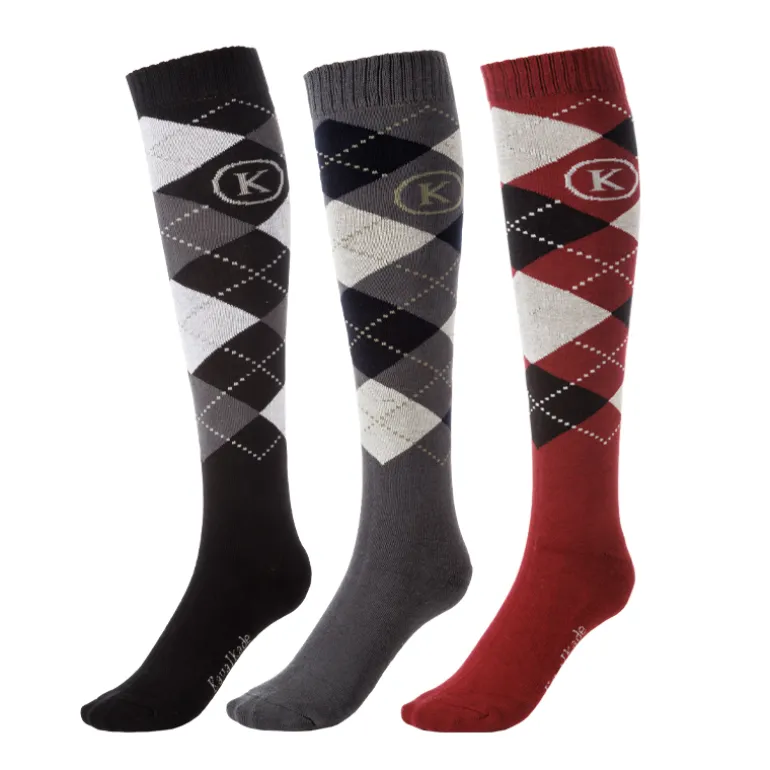 Kniestrümpfe "KavalSocks"-Mix 3P.