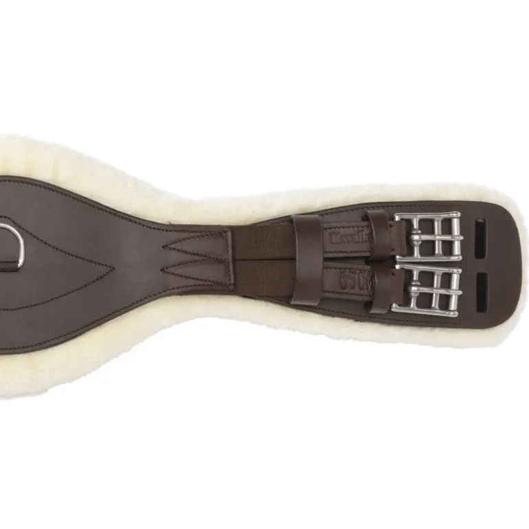 Kurzgurt geöltes Leder "Comfort"-Kunstfell-Elast