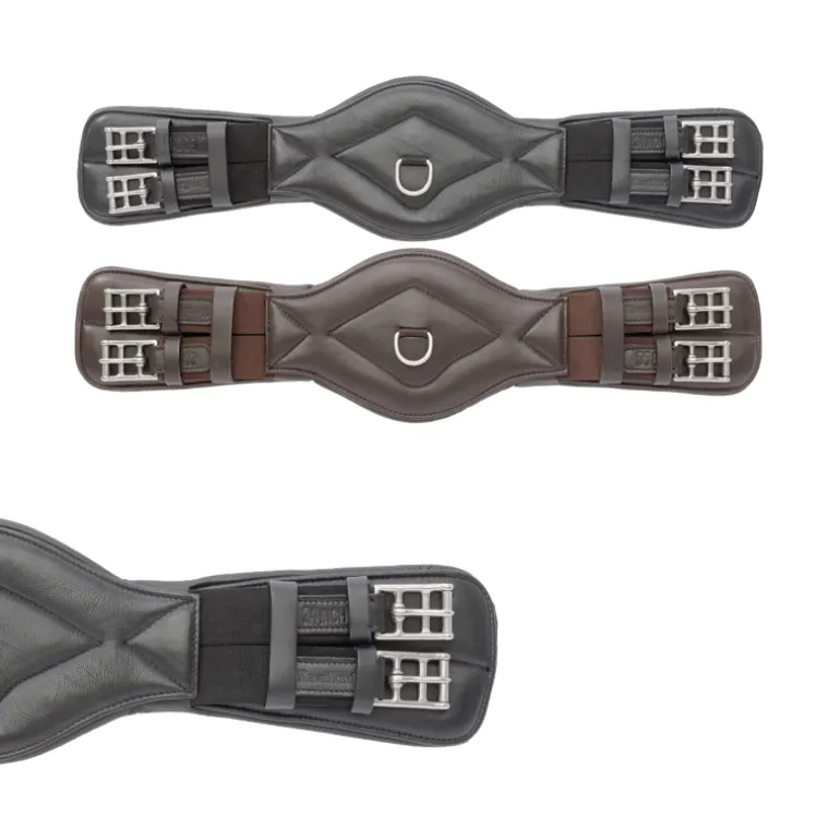 Kurzgurt Softleder "Comfort" mit Elast