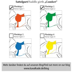 Langgurt geöltes Leder "Comfort" mit Elast