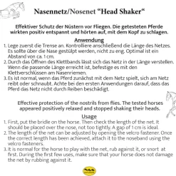 Nasenschutz Netz / Anti Head Shaking