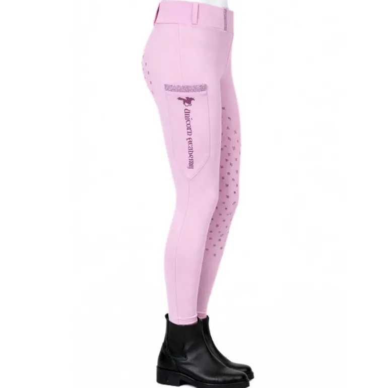 Reitleggings "Unicorn Academy"-Glitzer