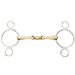 3-Ring Gebiss "KavalBit" 16mm - doppelt gebrochen