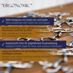 3-Ringtrense"Ergonomic" 14mm - einfach gebrochen