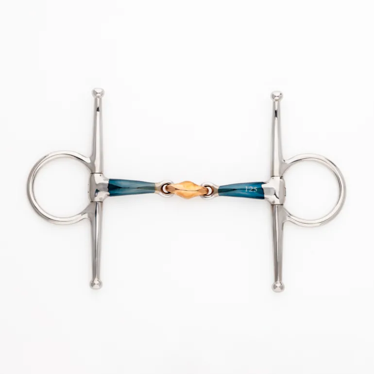 Schenkeltrense"Ergonomic"14mm-doppelt geb-Lock up