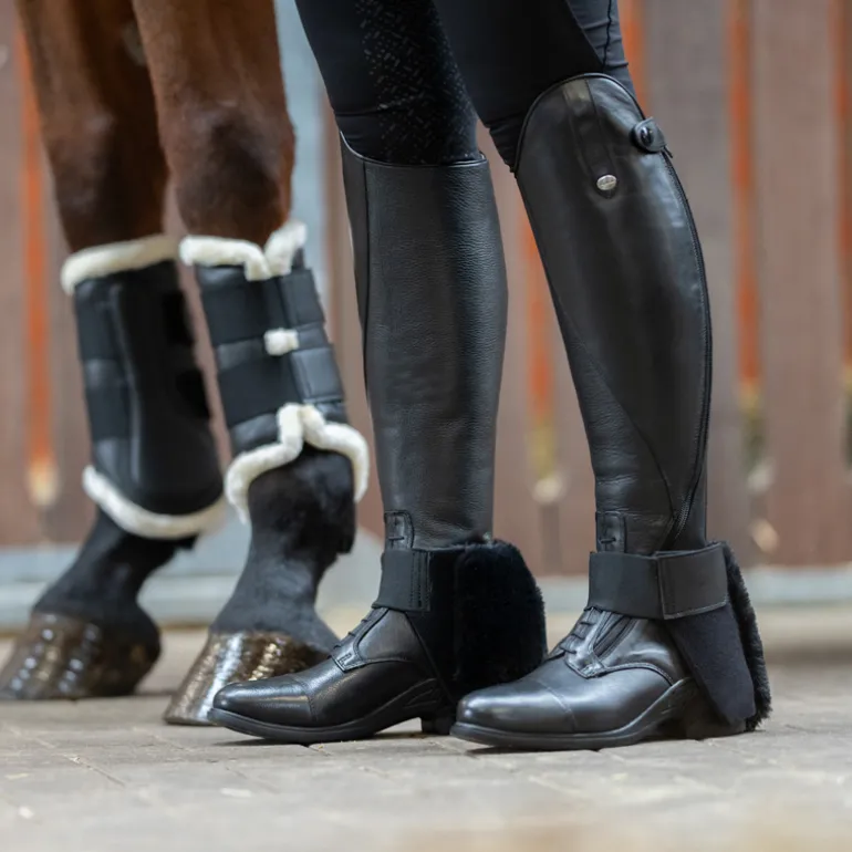 Sporenschutz "SafeHeel" - Kunstfell