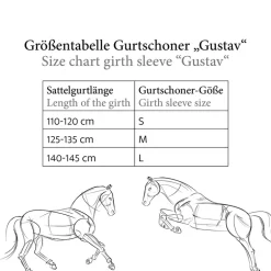 Stollengurtschoner "Gustav" - Kunstfell