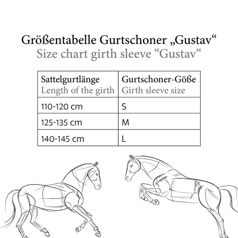 Stollengurtschoner "Gustav" - Kunstfell
