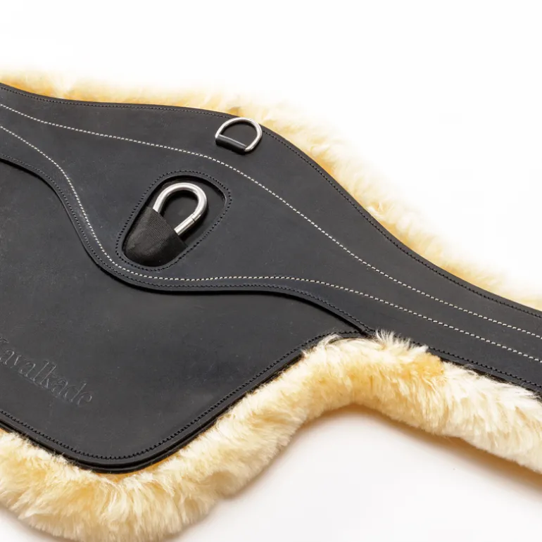 Stollenschutzgurt "Excellence" - Lammfell - Elast
