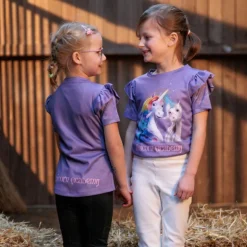 T-Shirt Kids "Unicorn Academy"-Flügel