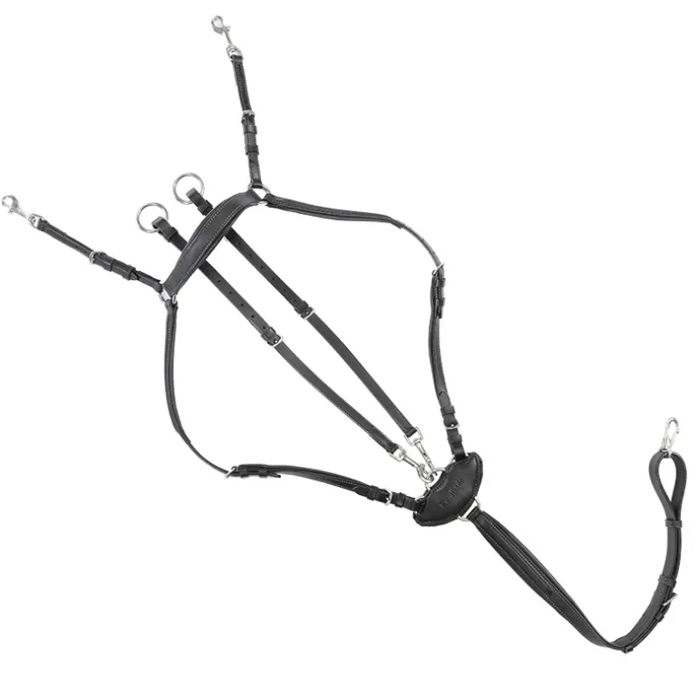 Vorderzeug Softleder "Dekor" 3-Pk.
