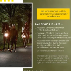Vorderzeug Vergrößerungs-Halseinsatz "Horselight"