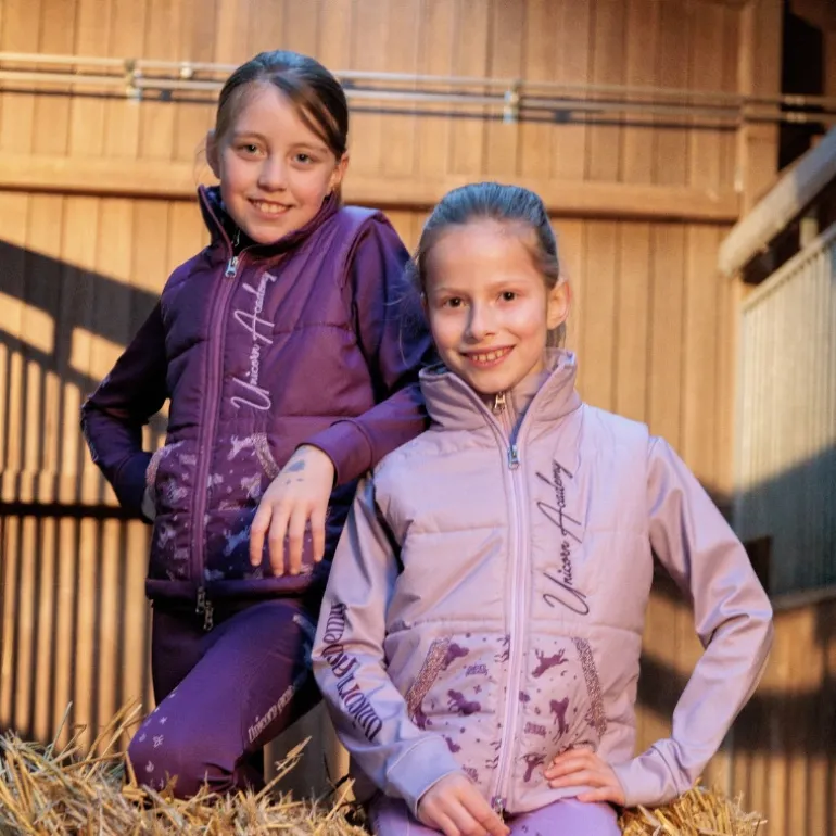 Weste "Unicorn Academy"-Glitzer